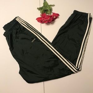 forest green track pants